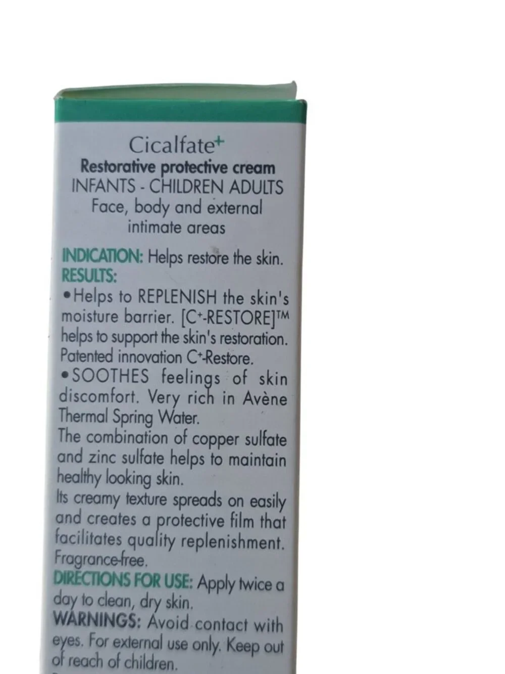 Avene Cicalfate+ Restorative Cream Soothes Protects Sensitive Skin 1.3oz NEW